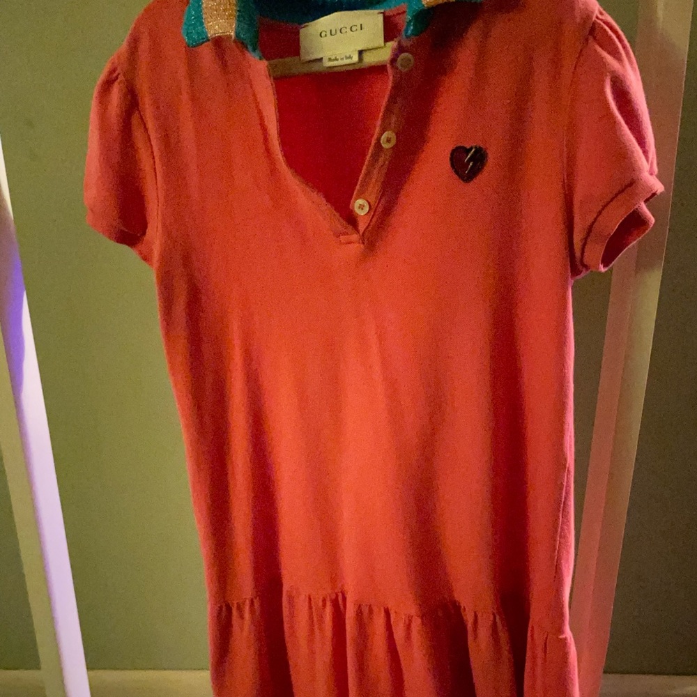 Gucci girls polo dress.